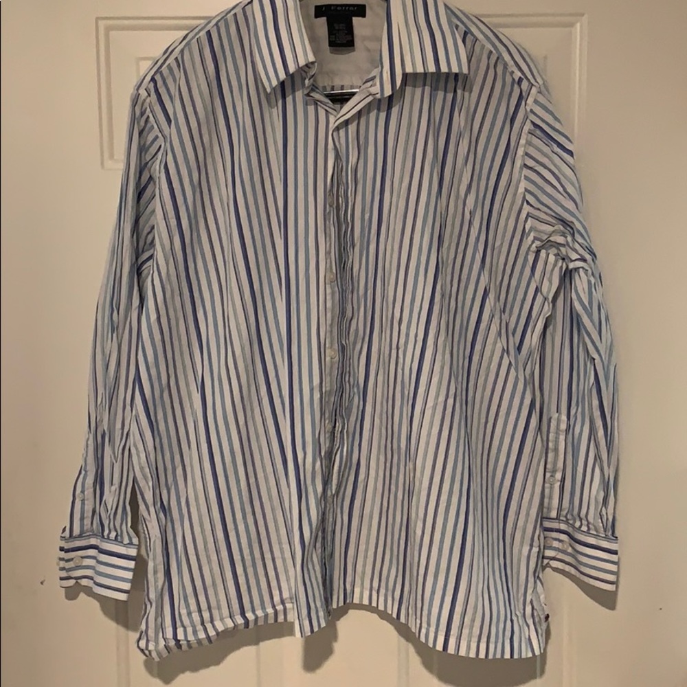 Men’s Blue Striped Shirt